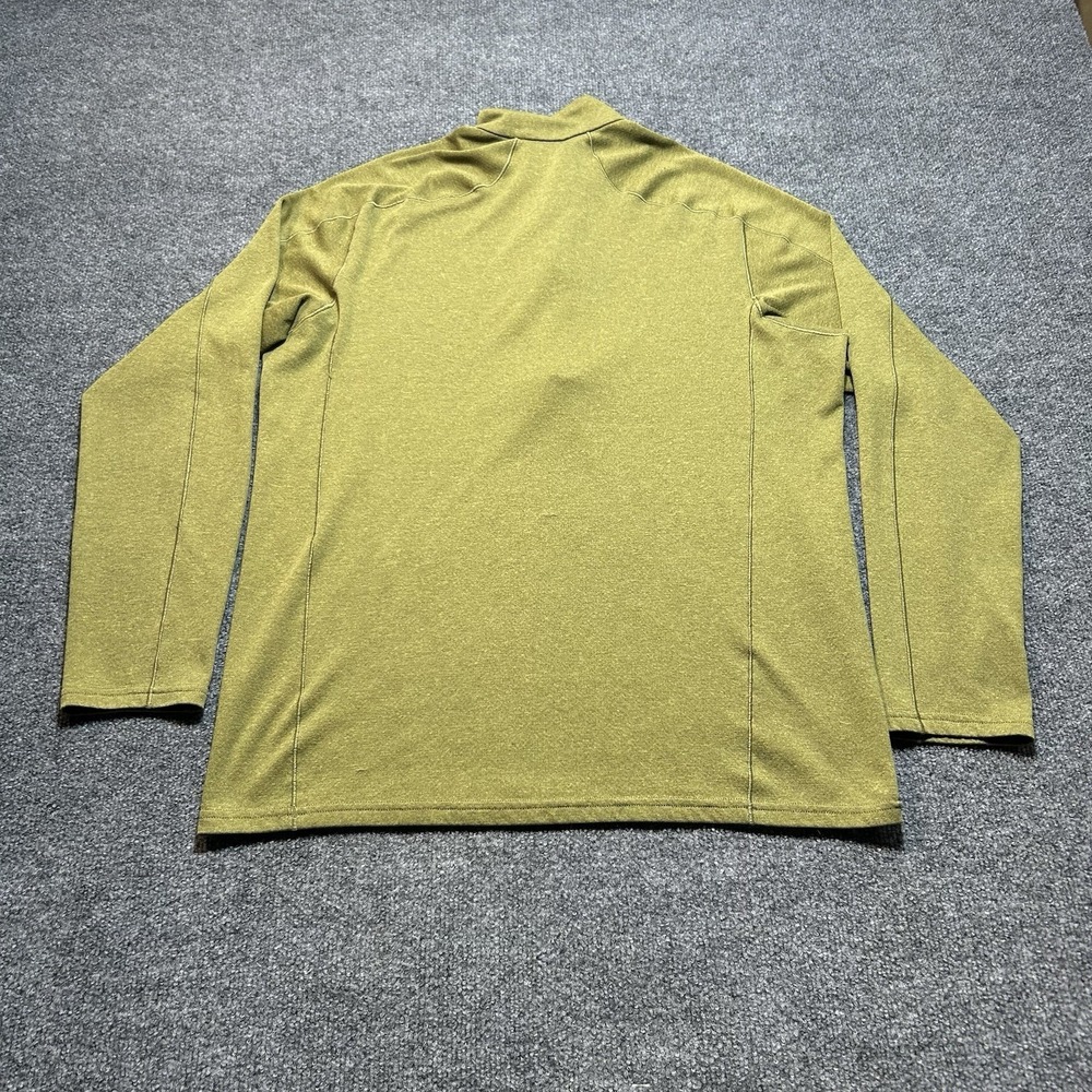 Patagonia Capilene 1/4 Zip Pullover XL Green Baselayer Lightweight - Picture 9 of 9
